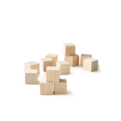 1/2" Wood Cube