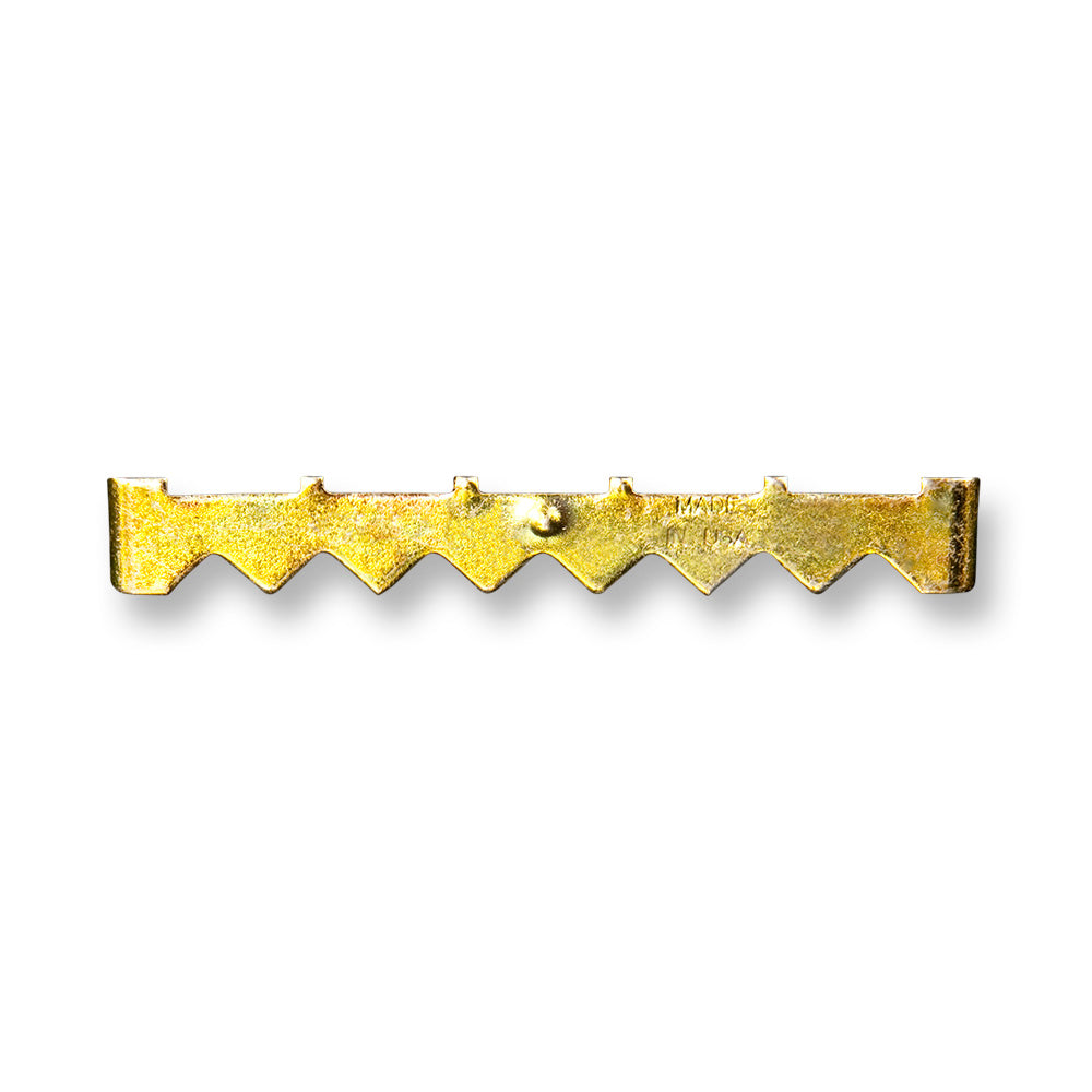 2" Hardwood Sawtooth Hanger, Yellow - No Nails