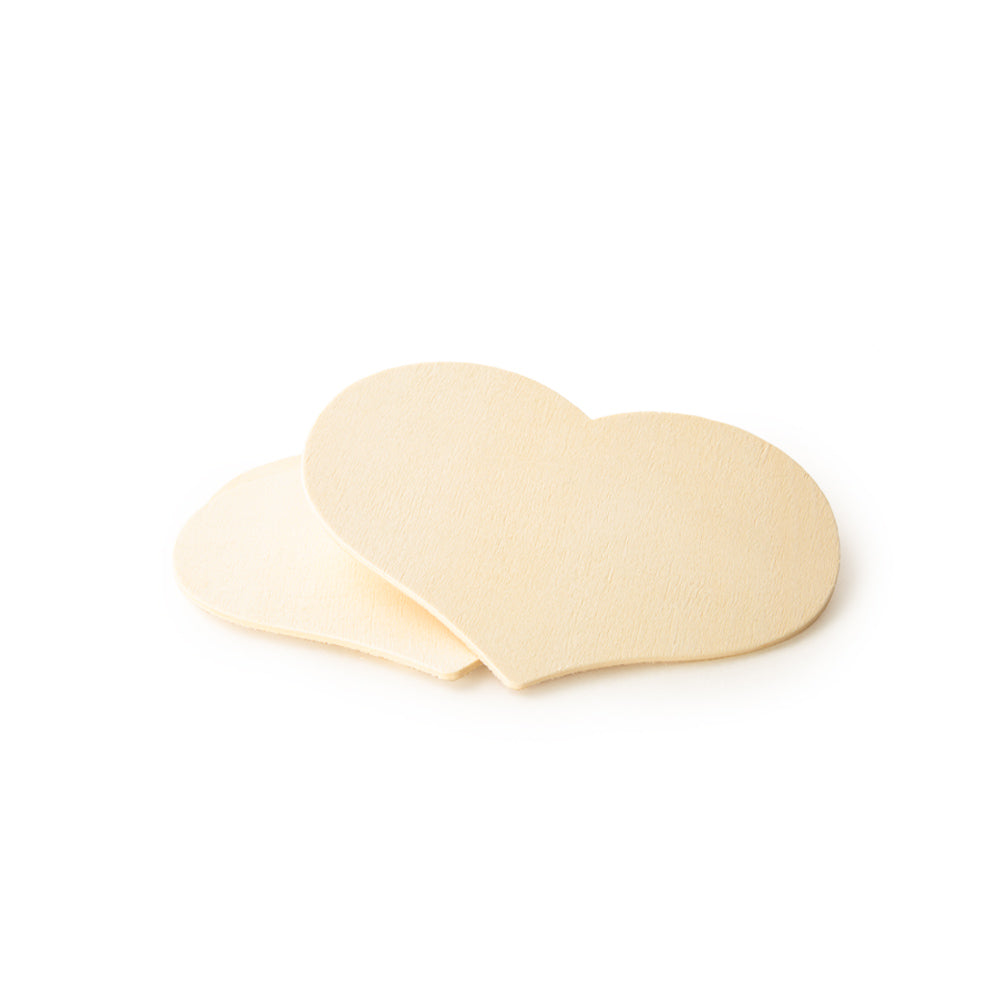 3-1/4" x 4-1/2" Wooden Country Heart Cutout