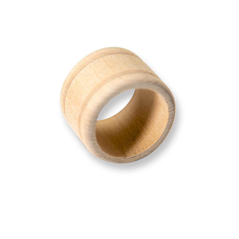 1-3/4" Wooden Napkin Ring, Colonial / Vintage