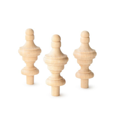 2-3/4" Wood Finial