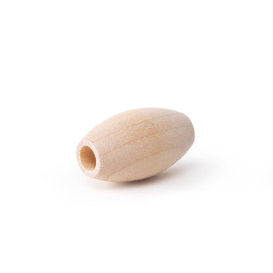 1/2" x 7/8" Oval Bead