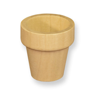 bulk mini plant pots Brand New Fp2000-25 wooden Flower Pot Bag of 25