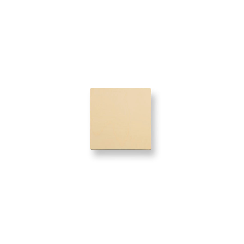 3" Birch Plywood Square