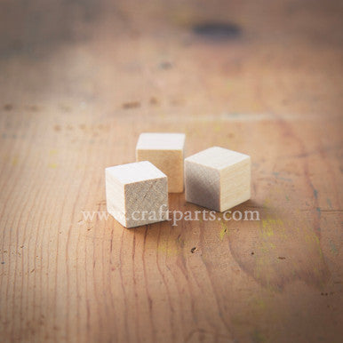 1/2" Wood Cube