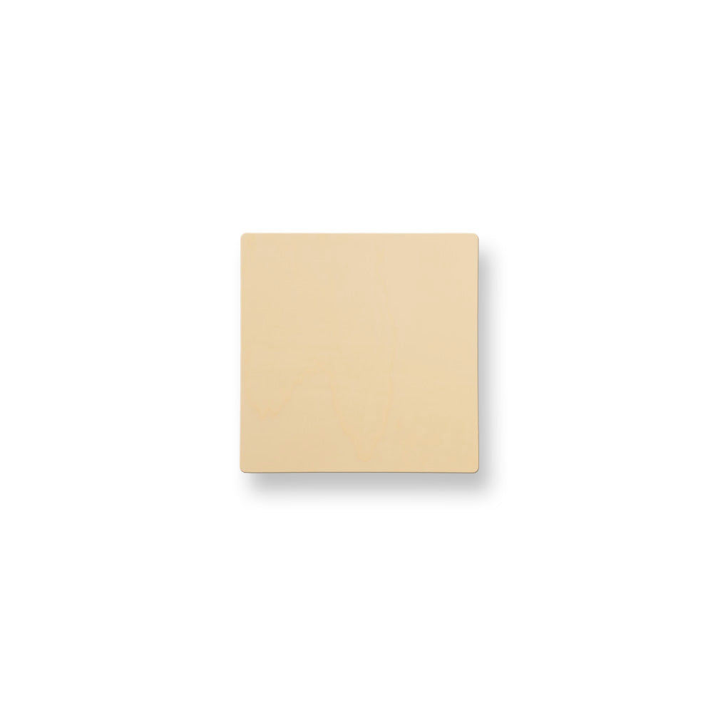 4" Birch Plywood Square