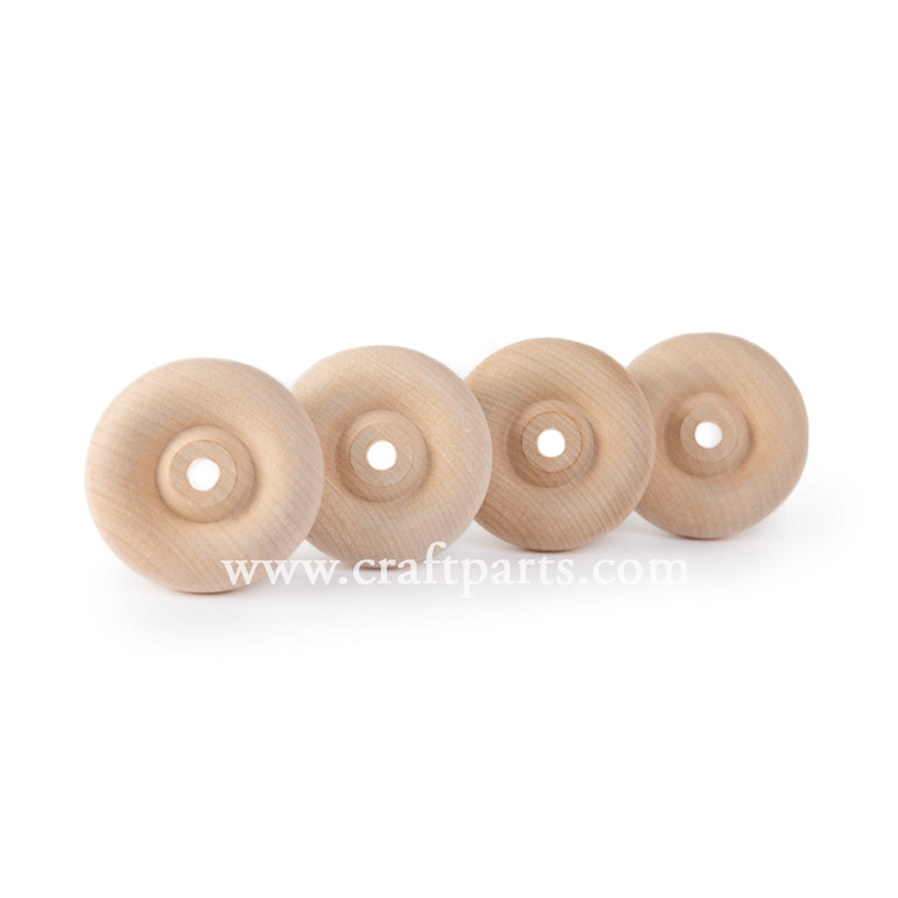 2" Classic Wheel, 1/4" Hole