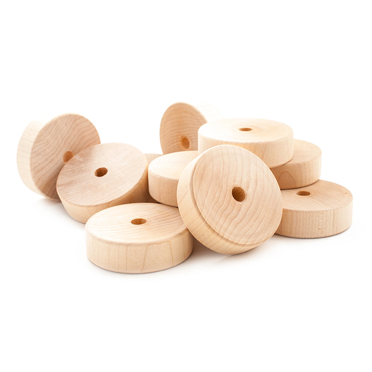 Flat Wooden Wheels 1