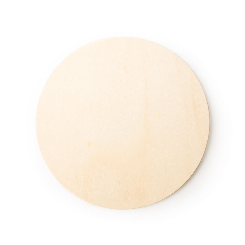 6-1/2" Wood Circle Cutout
