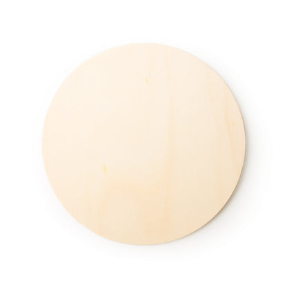6-1/2" Wood Circle Cutout