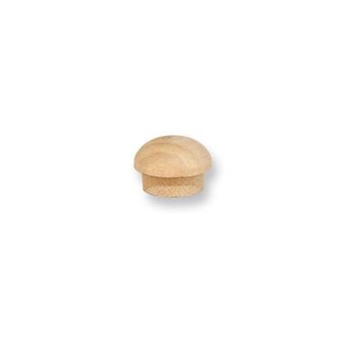 1/2" Maple Mushroom Button Plug