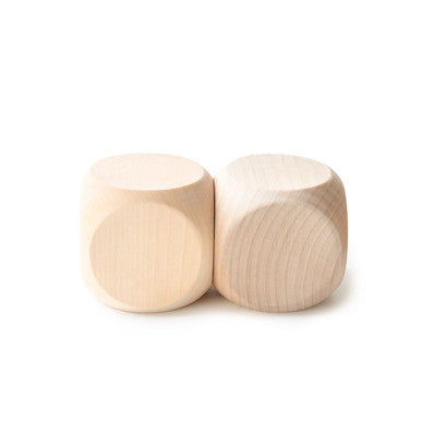 Timber Cube Rounded Edges 2-1/2