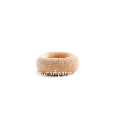 1" Recessed Hub Wooden Wheel