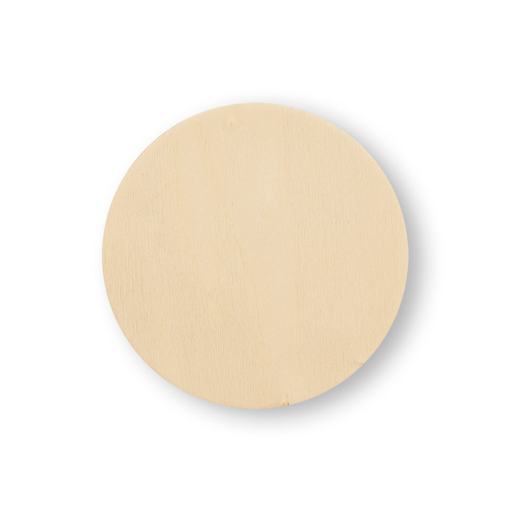 4" Wood Circle Cutout