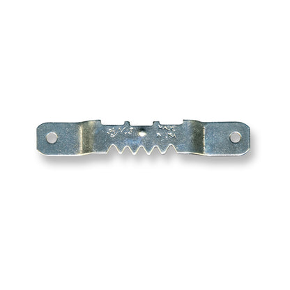 1-7/8" Sawtooth Hanger, Silver - With Nails
