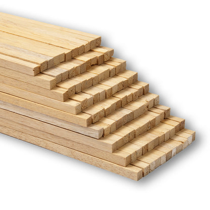 1/4" x 36" Square Dowel