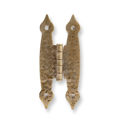 3-1/2" H-Hinge, Antique Brass