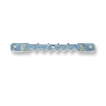 3" Sawtooth Hanger, Silver - With Nails