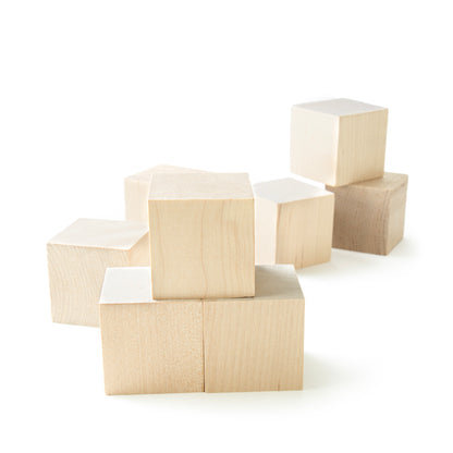2" Hardwood Premium Cube
