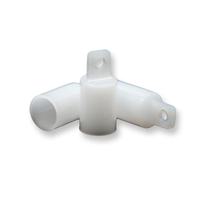 1/2" Plastic Dowel End Cap, White