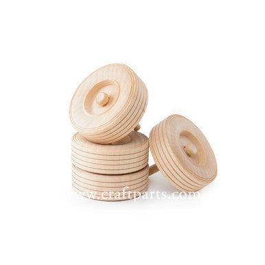 3" Treaded Wheel