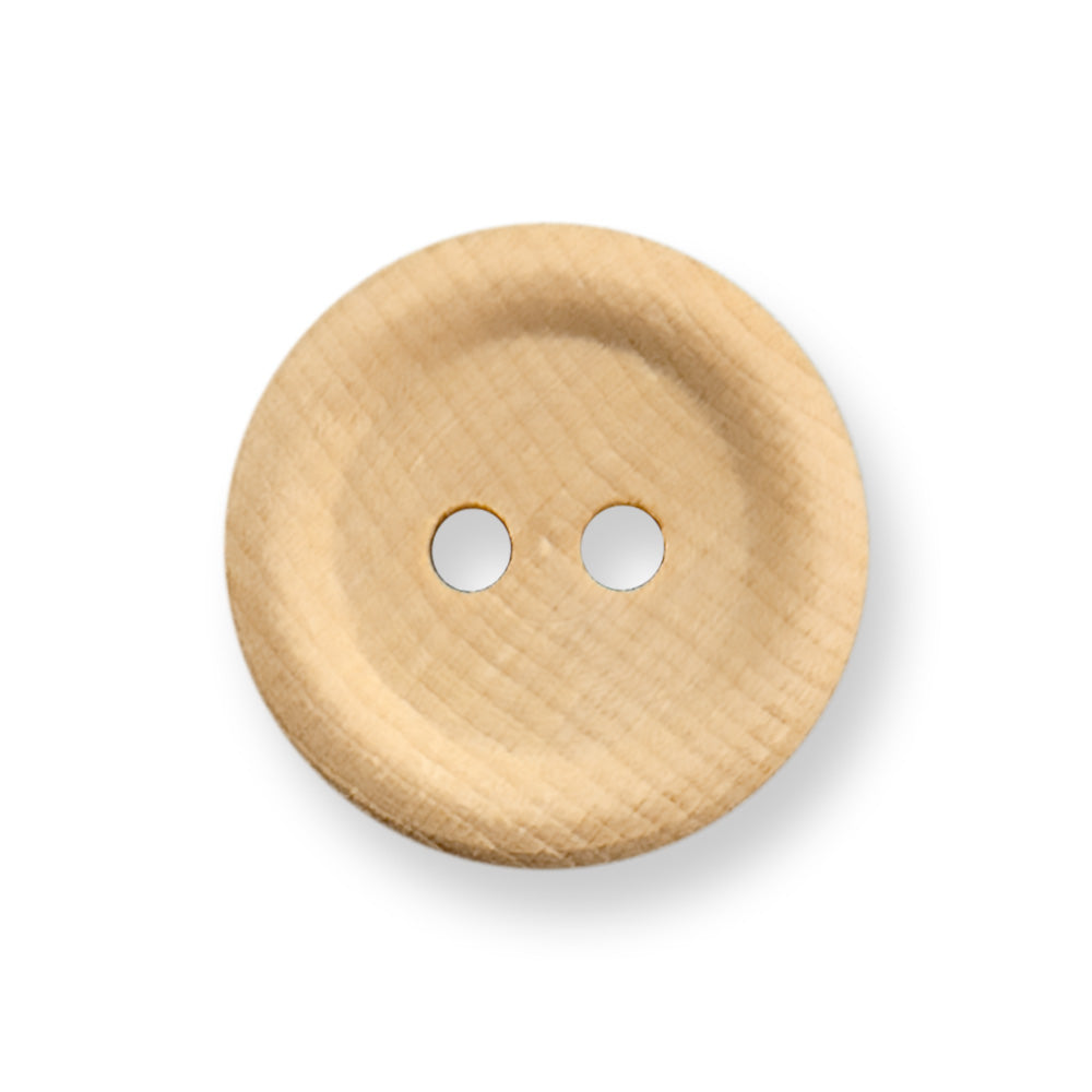 3/4" Wooden Craft Button
