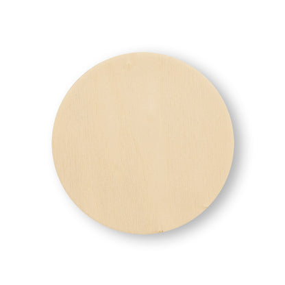 5" Wood Circle Cutout