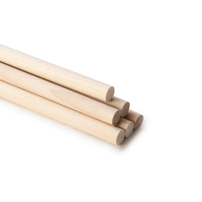 1/4" x 48" Wooden Dowel