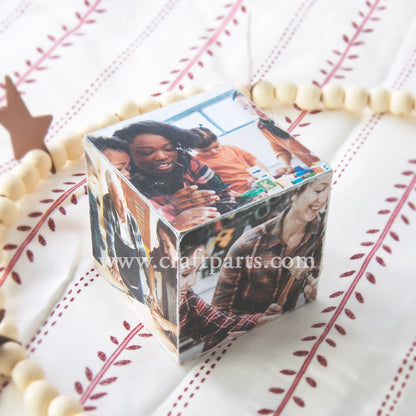2-1/2"  Wooden Cube