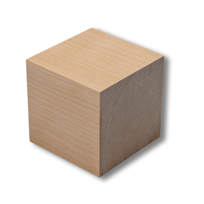 2" Hardwood Premium Cube