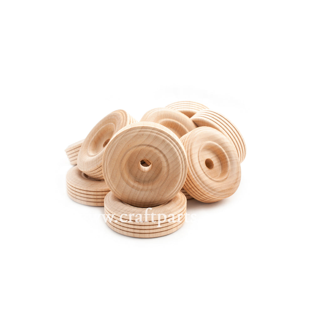 2-1/2" Treaded Wheel