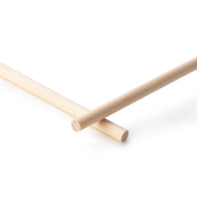 3/16" x 12" Wooden Dowel