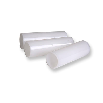 3/4" Plastic Dowel Connector, White