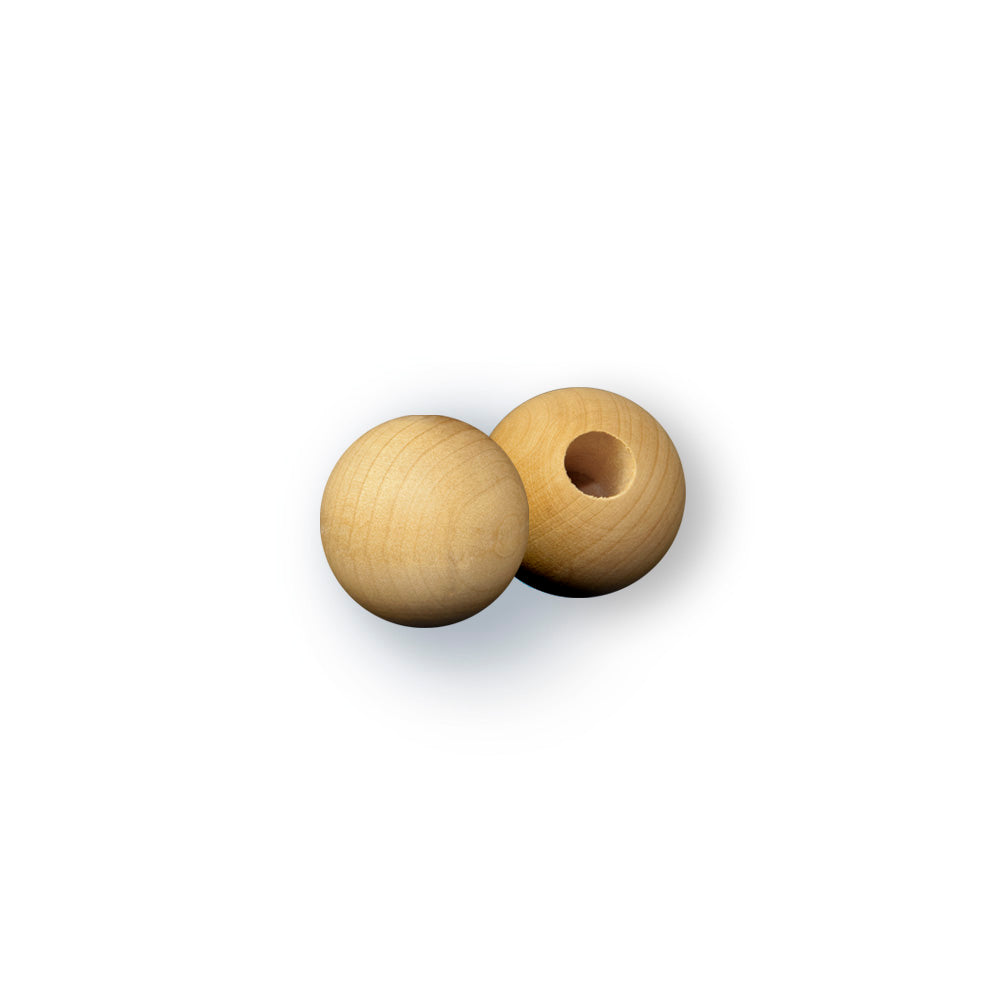 3/4" Wood Ball Dowel Cap