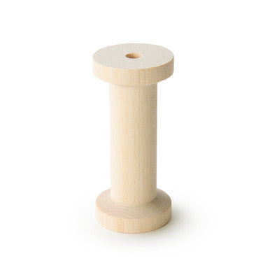 2-3/4" Wooden Barrel Spool
