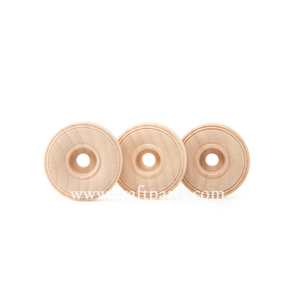 1-1/2" Treaded Wheel