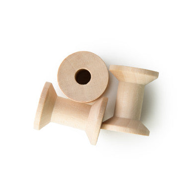 1-1/8" Wooden Hourglass Spool