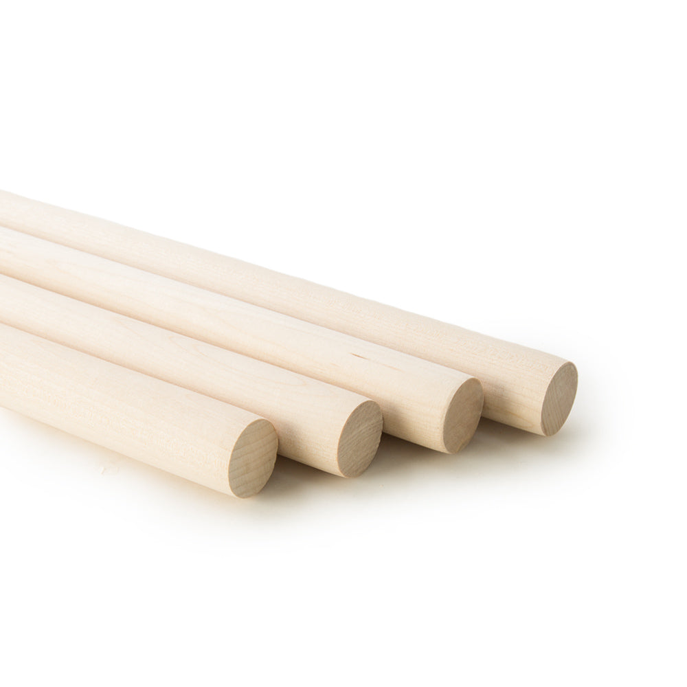 1" x 36" Wooden Dowel