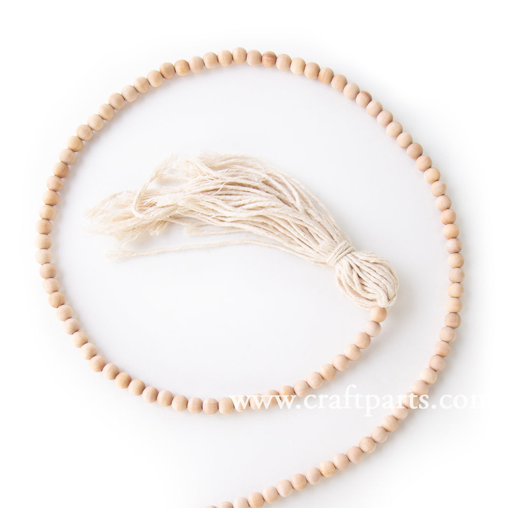 5/16" Round Bead, 7/64" Hole