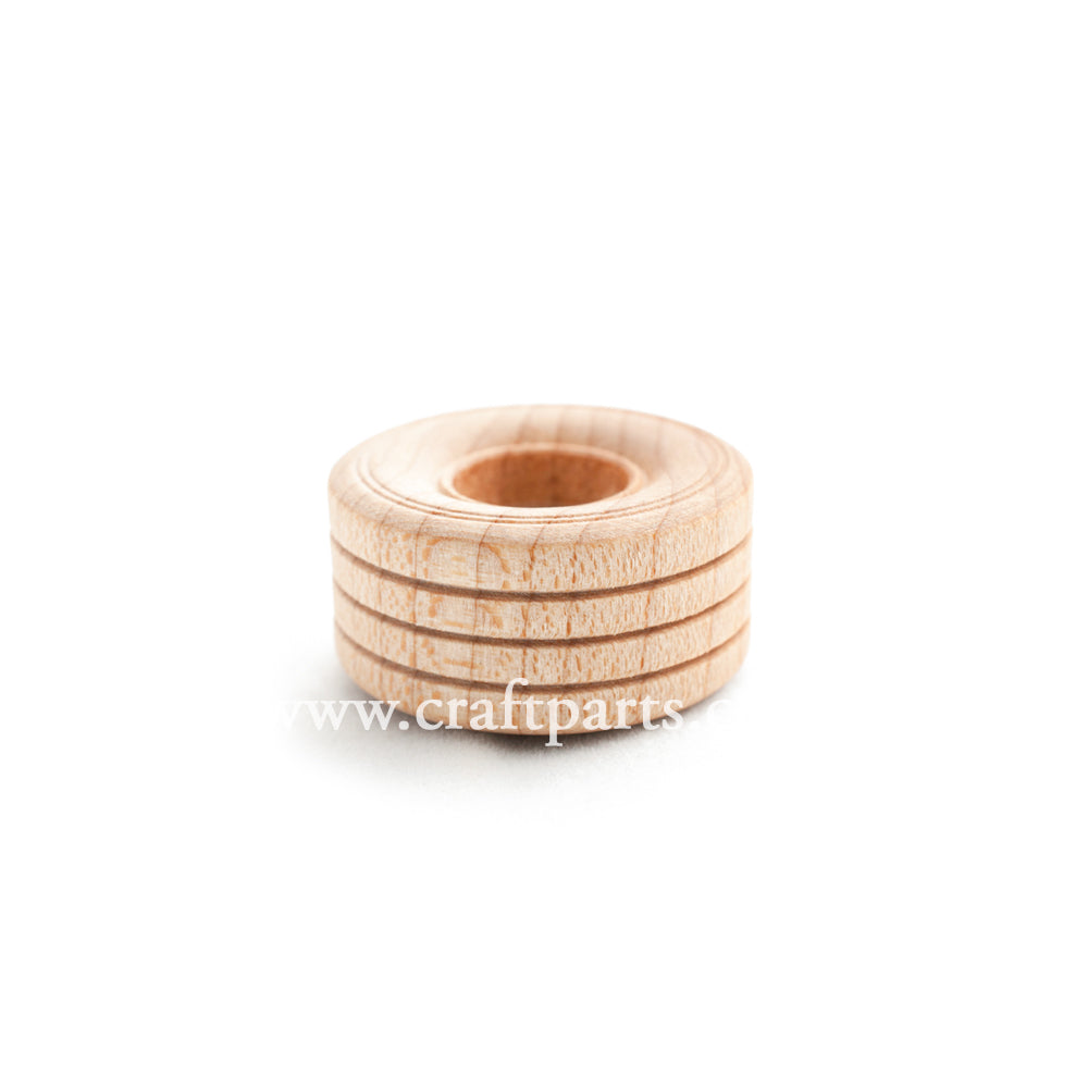 1" Treaded Wheel