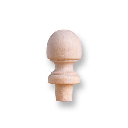 1-1/2" Wood Finial
