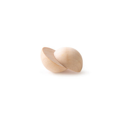 1" Split Wood Ball