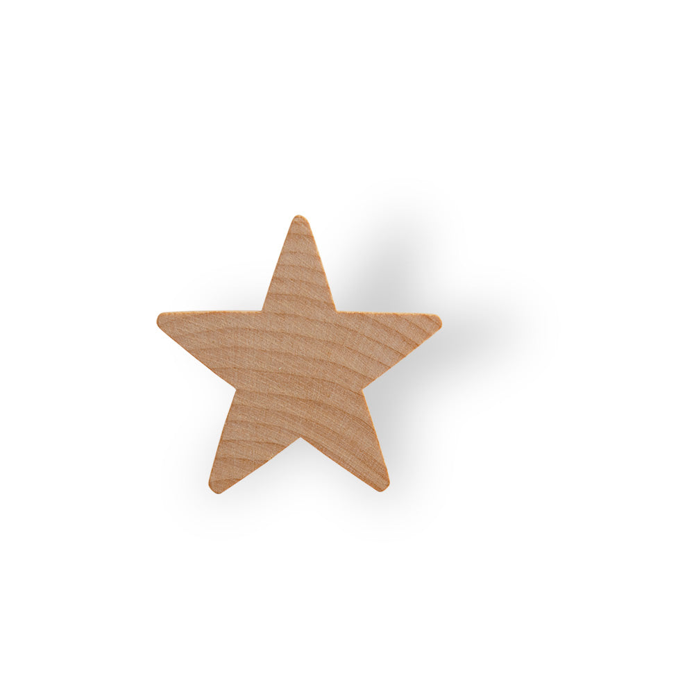 2" Star Cutout, 1/4" Thick