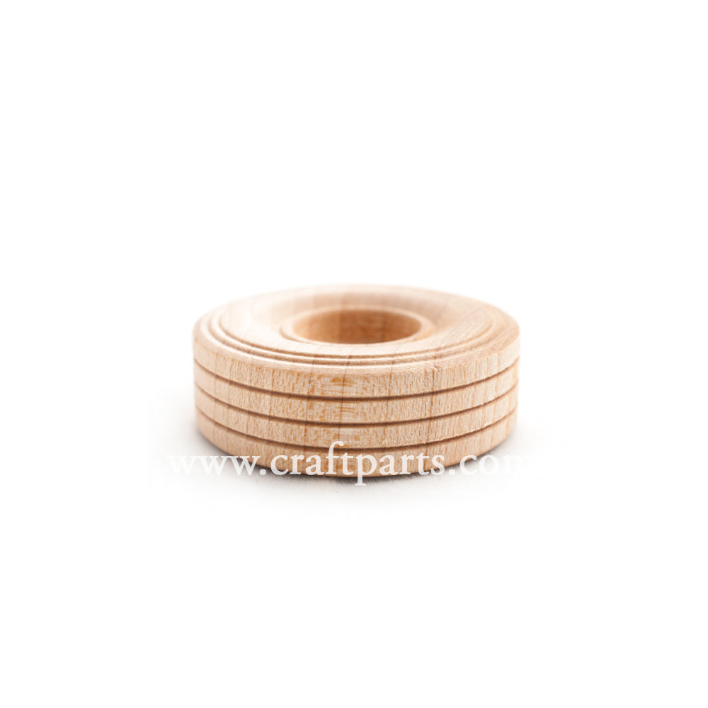 1-1/2" Treaded Wheel