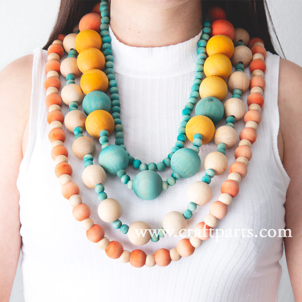 3/4" Round Bead, 5/32" Hole