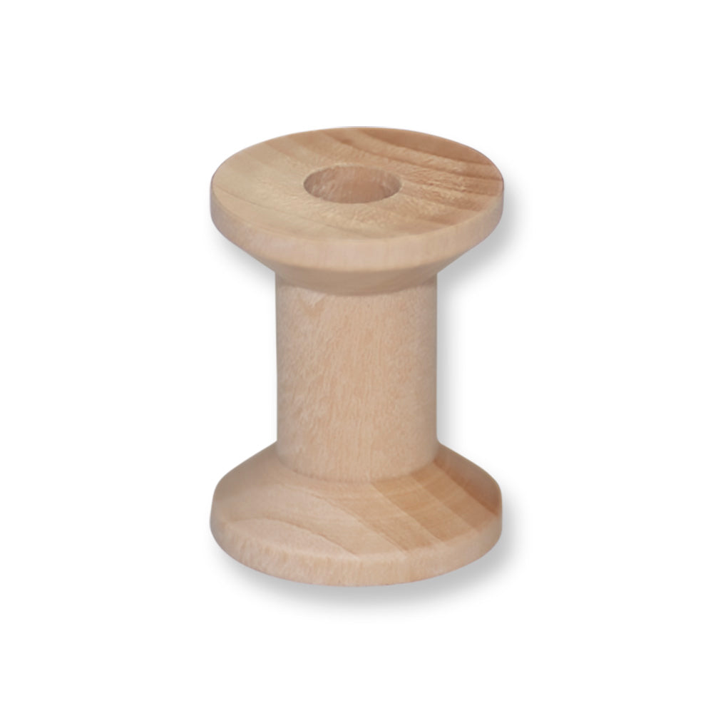 1-1/8" Wooden Hourglass Spool