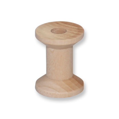 1-1/8" Wooden Hourglass Spool