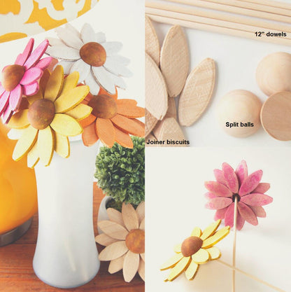 1-1/2" Split Wood Ball