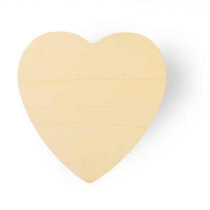 8-3/4" x 8-1/2" Wood Heart / Sign Cutout