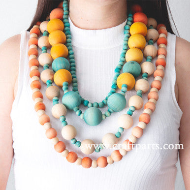1/2" Round Bead, 5/32" Hole